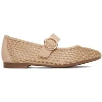 Remonte Remonte Damen-Ballerinas Beige Ballerina