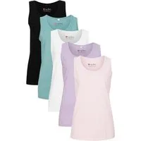 bonprix Longtop (Packung, 5-tlg) figurumspielende Passform, po-bedeckend