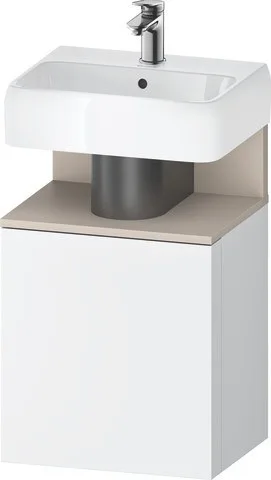 Duravit Qatego Waschtischunterbau wandhängend Weiß Matt 440x350x645 mm - QA4076L91180000 QA4076L91180000