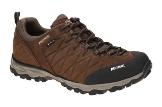 Meindl 55860 46 Herren Wanderschuh Boston GTX Braun - Bequeme Schn?r Halbschuhe