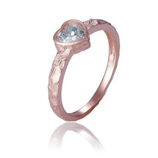 Orphelia 'Nora' Damen-Ring aus 925er Sterlingsilber, Rosé, ZR-7435