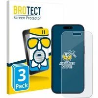BROTECT Displayschutzglas Folie für Apple iPhone 17 Pro Max, 3 Stück, Schutzfolie Glas Panzer Display Schutz matt