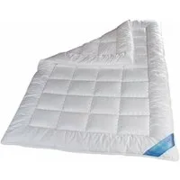 Schlafmond Einziehdecke Schlafmond Medicus Clean Allergiker Ganzjahresdecke 135x200 cm, Bezug: 100% Baumwolle