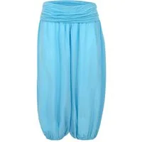 malito more than fashion Haremshose malito Damen Pumphose kurz in Uni Farben, Haremshose zum Tanzen, Damen Haremshose