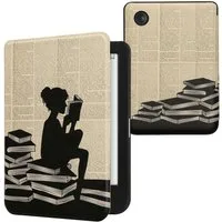 kwmobile E-Reader-Hülle Klapphülle für Kobo Clara BW / Clara Colour / Tolino Shine (5) / Shine, Hülle eReader