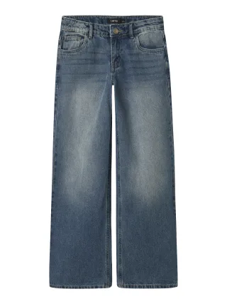 NAME IT - NLFMIRTY DNM LW WIDE PANT medium blue denim - Gr. - 170