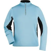 James & Nicholson Laufshirt Funktionelles Damen Langarm Laufshirt JN317 Atmungsaktiv, feuchtigkeitsregulierend und schnell trocknend