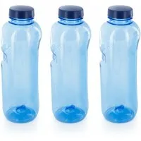 Greiner Trinkflasche, 3x Kavodrink Tritan 0,75 L BPA-frei