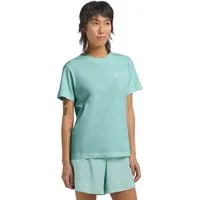 Jack Wolfskin T-Shirt ESSENTIAL T W aus atmungsaktiver Baumwolle, mit Rundhalsausschnitt, Kurzarm