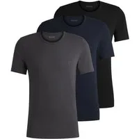 BOSS T-Shirt Rundhals BOSS ONE (Packung, 3-tlg., 3er-Pack) mit dezentem BOSS Logo-Print
