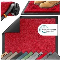 KESSER Fußmatte Schmutzfangmatte rutschfest für Innen- & Außenbereich, Höhe: 7 mm, Teppich für Wohnungseingang, Büro & Vorzimmer