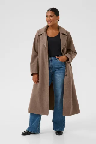 Jacke KCnanny Jacke Loose fit brown