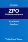Kommentar zur Zivilprozessordnung: mit Gerichtsverfassungsgesetz Rechtsstand: 20020131