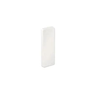 Hewi System 900 Abdeckung 900.50.00260AS Edelstahl pulverbeschichtet weiß tiefmatt, Polyamid weiß matt, für Montageplatten