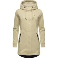 Ragwear Kapuzensweatjacke Letti Bonded Sportliche Kapuzenjacke in Feinstrick-Optik