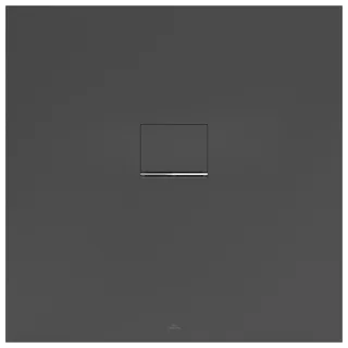 Villeroy & Boch Duschwanne Squaro Infinity (1010SQI1) 1000x1000x40mm Quaryl Anthracite UDQ1010SQI1V-1S