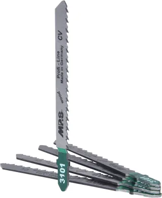 KS Tools Stichsägeblatt, CV, 100mm, 2,5mm, T101D, 5er Pack - 129.3101