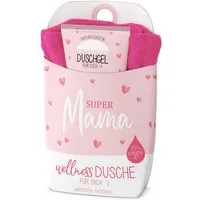 La Vida Seifenspender Wellness-Dusche Geschenkset Duschgel Handtuch la vida Supermama