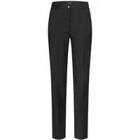 HECHTER PARIS Anzughose HECHTER PARIS Corporate Hose Damen Tailored Modern Fit Schwarz