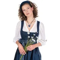 MarJo Dirndl Midi Dirndl 2tlg. - ELLGAU - navy
