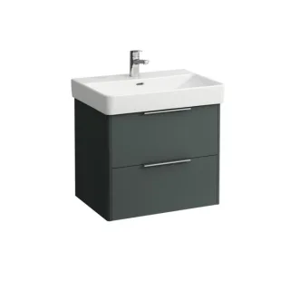 Laufen BASE für PRO S Waschtisch-Unterbau H4022921102661 61,5x44x53cm, 2 Schubladen, verkehrsgrau