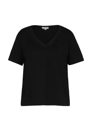 s.Oliver - T-Shirt schwarz - Gr. - 46