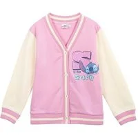 Cerdá Sweatjacke Disney Angel & Stitch Mädchen Collegejacke Größe 116-158 cm