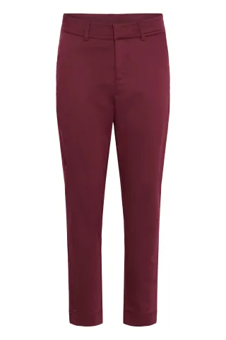 Casual Hose KAlea Regular fit bordo
