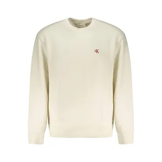 Calvin Klein Weißes Baumwolle Herren Sweatshirt