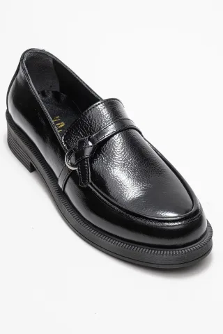 Galea Schnalle Leder Loafer