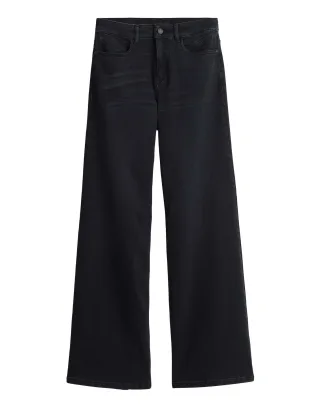 OPUS PANTS - Palazzo Jeans - Melly cool schwarz - Gr. - L32
