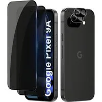SmartUP Displayschutzglas 2X Schutzglas für Google Pixel 9A Blickschutz Display Kamera Full 9H für Google Pixel 9A, 4 Stück, Anti-Spy, Blickschutz, Privacy