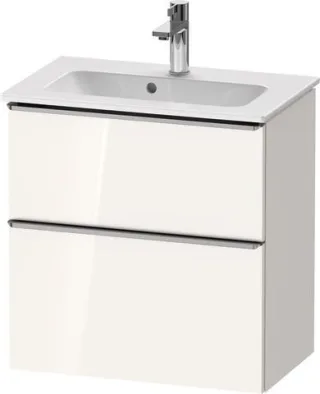Duravit D-Neo Waschtischunterbau wandhängend Weiß Hochglanz 610x372x625 mm - DE4368070220000 DE4368070220000