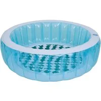 SunClub Planschbecken Kinderpool 150x46 cm, (Einzelpack, 1-tlg., aufblasbares Kinderbecken), Pool mit Gitterdesign