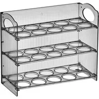 Vip Ahmet Küchenorganizer-Set Eierkorb Für Kühlschrank, 3 Etagen, BPA-frei, (1x Dreistöckiges Eierhalter), Mehrstöckiger Eierhalter