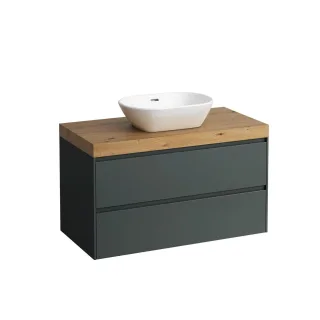 Laufen Waschtischunterschrank und Waschtisch-Platte LANI 495x985x580 H4065611122661