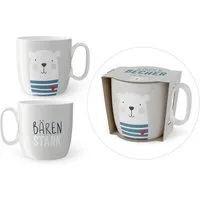 La Vida Tasse Kindertasse Kinderbecher Tasse Becher Porzellan 150ml la vida Auswahl, Material: Porzellan