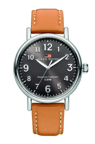 River Woods Sacramento Braun Herren Armbanduhr RW420006