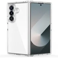 TECH PROTECT Handyhülle für Samsung Galaxy Z Fold 7, Transparente Hybridhülle mit stoßabsorbierendem TPU-Rahmen