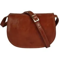 Piké Umhängetasche (1-tlg), echt Leder, Made in Italy
