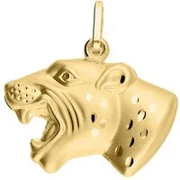 My Gold Kettenanhänger Herren Anhänger Gold 585 (14 Karat) Panther Tiger - Leon (Set, 1-tlg., inkl. Schmuckbox), Geschenke