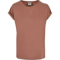 URBAN CLASSICS Kurzarmshirt Urban Classics Damen Ladies Modal Extended Shoulder Tee (1-tlg)
