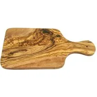 Olivenholz-erleben Kräuterschneidebrett mit Griff, aus echtem Olivenholz ca. 23 x 10 cm, Olivenholz, (1-St), Ein hochwertiger Alltagsbegleiter – praktisch, schön, immer ein Unikat