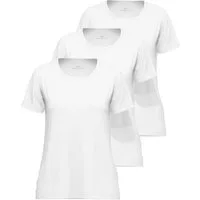 GÖTZBURG Unterziehshirt GÖTZBURG Damen Shirt weiß uni 3er Pack (3-St)