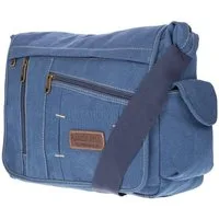 Christian Wippermann Businesstasche Große XL Herren Damen Tasche Umhängetasche Canvas Bag, Messenger