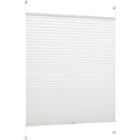 DécoProfi Plissee Plissee Klemmfix ohne Bohren, blickdicht, ohne Bohren, verspannt, Klemmfix, Stufenlos verstellbar