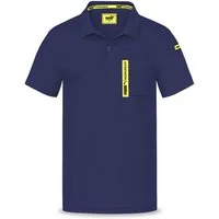 PUMA Workwear Poloshirt ADVANCED Herren Shirt mit Brusttasche und Utility Fach am Oberarm Strapazierfähiges und atmungsaktives Gewebe für Handwerk und Logistik