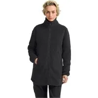 Jack Wolfskin Funktionsmantel HIGH CURL COAT W für Wandern und Trekking, sportlicher Stil, aus Polyester, winddicht