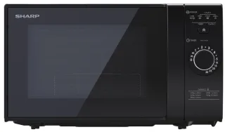 SHARP Mikrowelle YC-GG02E-B, schwarz