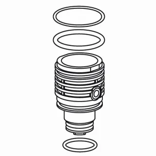 KWC Auslaufadapter SYSTEMA kompl., mit Schlitz,536295 536295